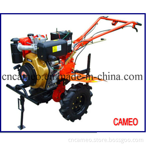 Cp1350b 10.6HP 7.79kw Air Cooled Diesel Tiller Power Tiller Mini Diesel Tiller Garden Diesel Tiller Small Diesel Tiller Walking Diesel Tiller